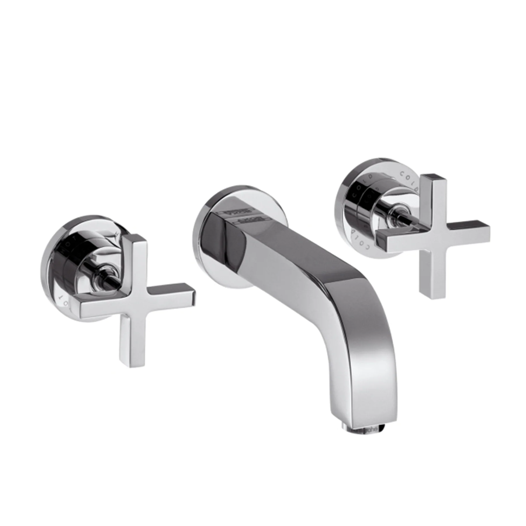 Axor Citterio Finish set for 2-handle wall mounted basin mixer, Chrome 39313.000