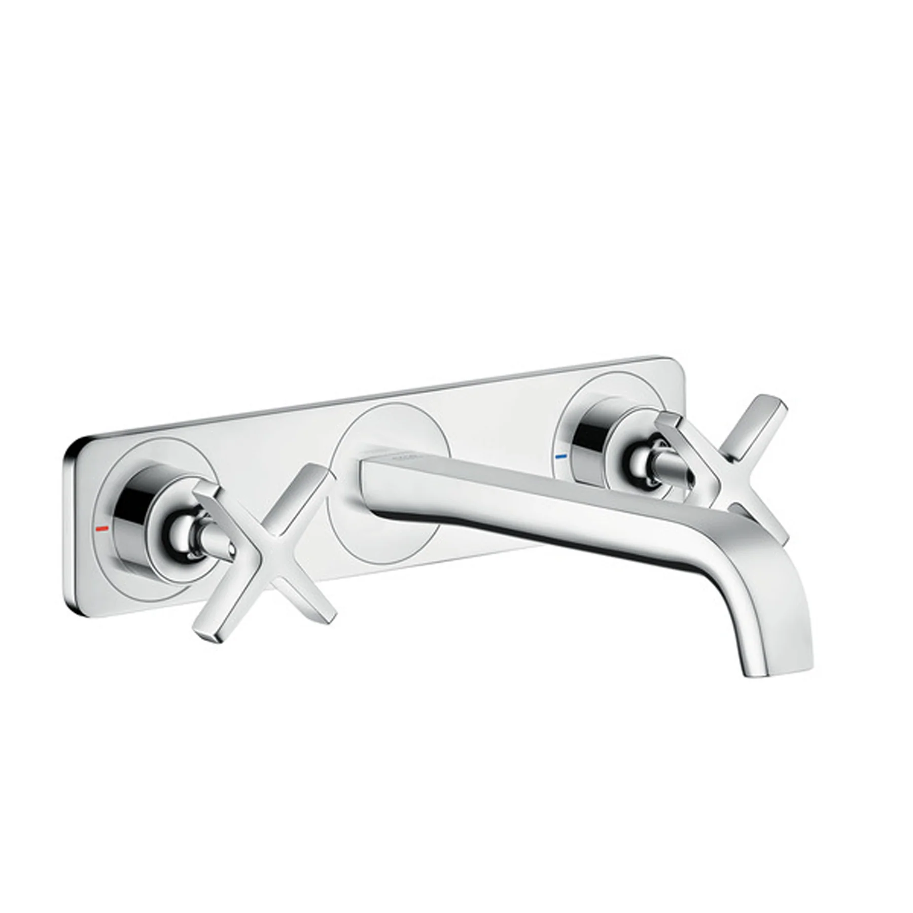 Axor Citterio E Finish set for wall mounted 2-handle basin mixer, Chrome  36115.000.