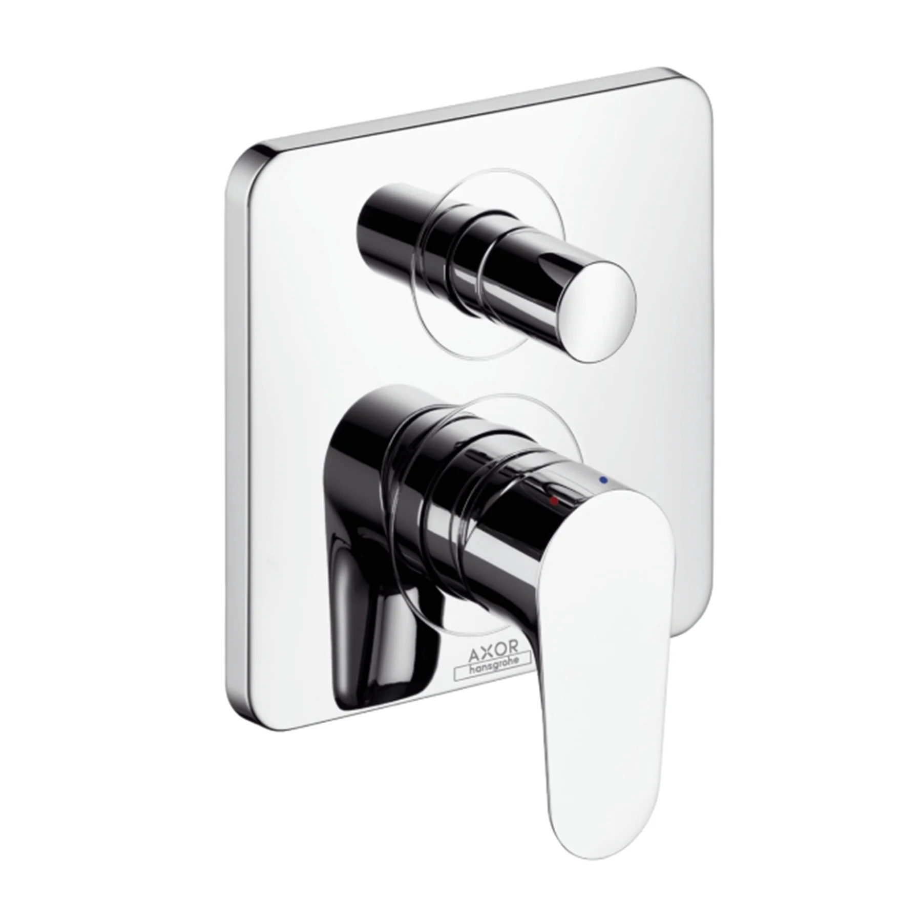 Axor Citterio M Finish set for concealed single lever bath/shower mixer, Chrome 34425.000