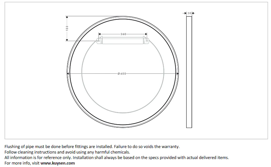 Axor Universal mirror 42848.670 - Image 3