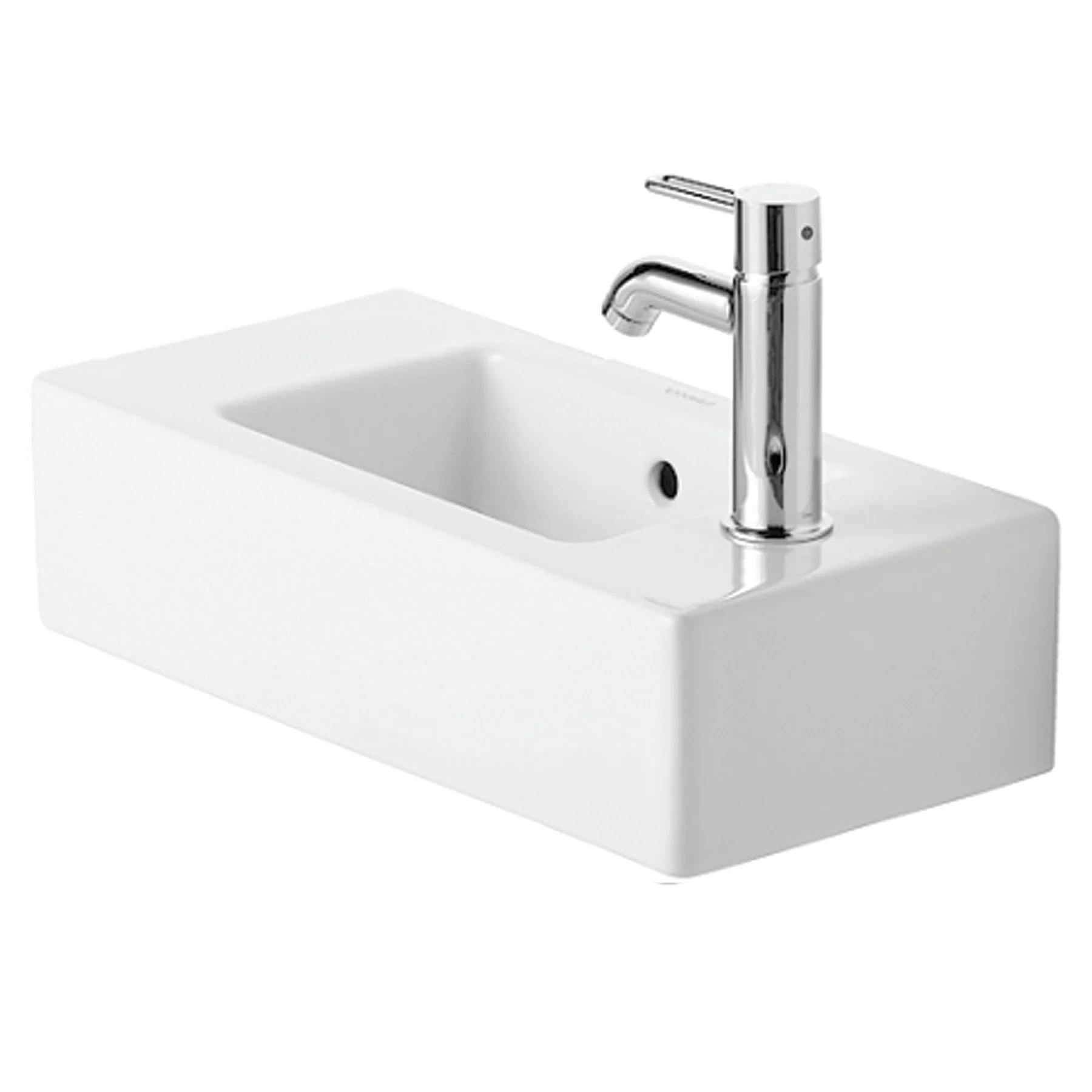 Duravit Vero Handrinse Basin with Wondergliss 070225.00001