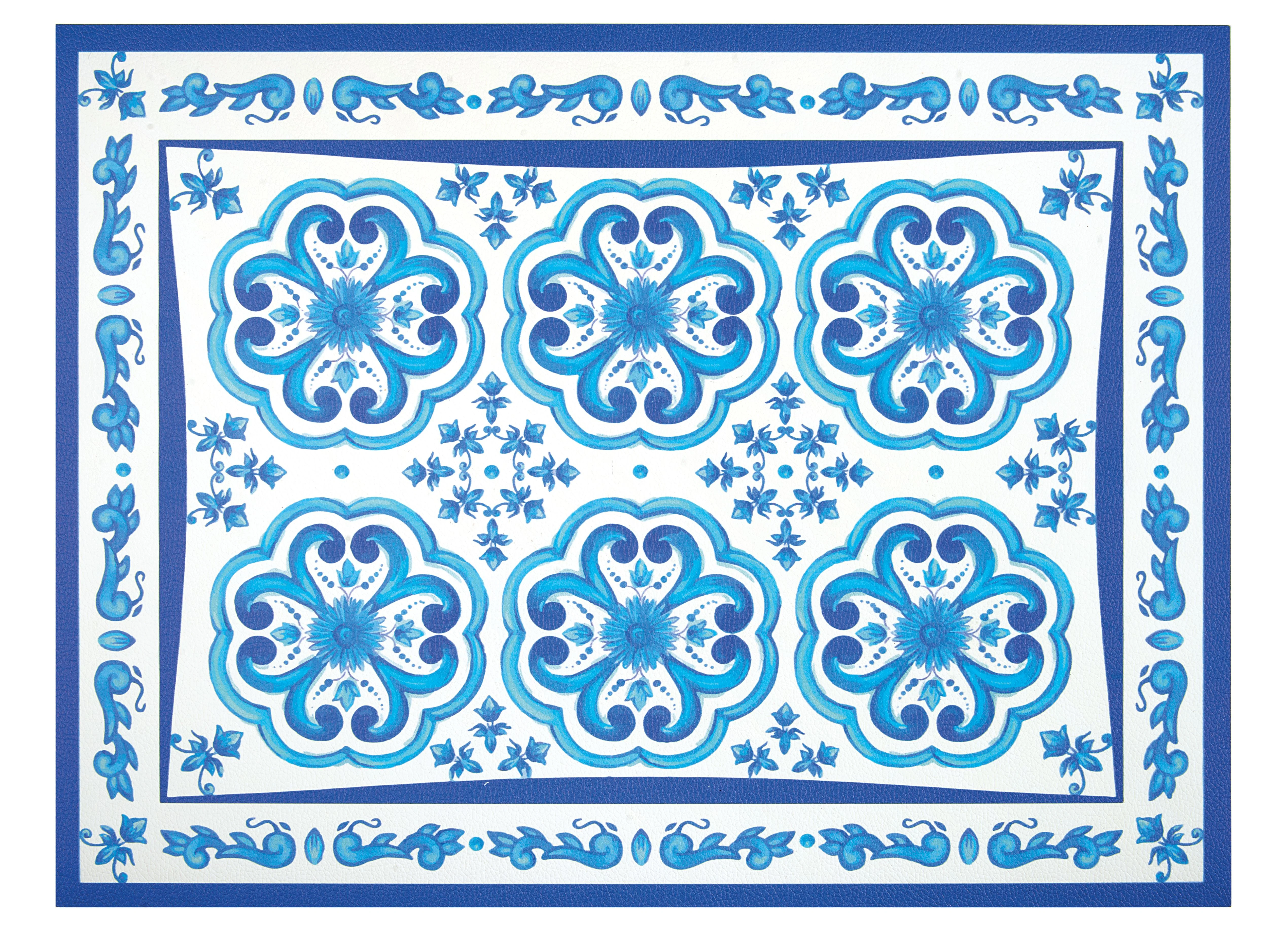 Guzzini Blues placemat mediterranean blue