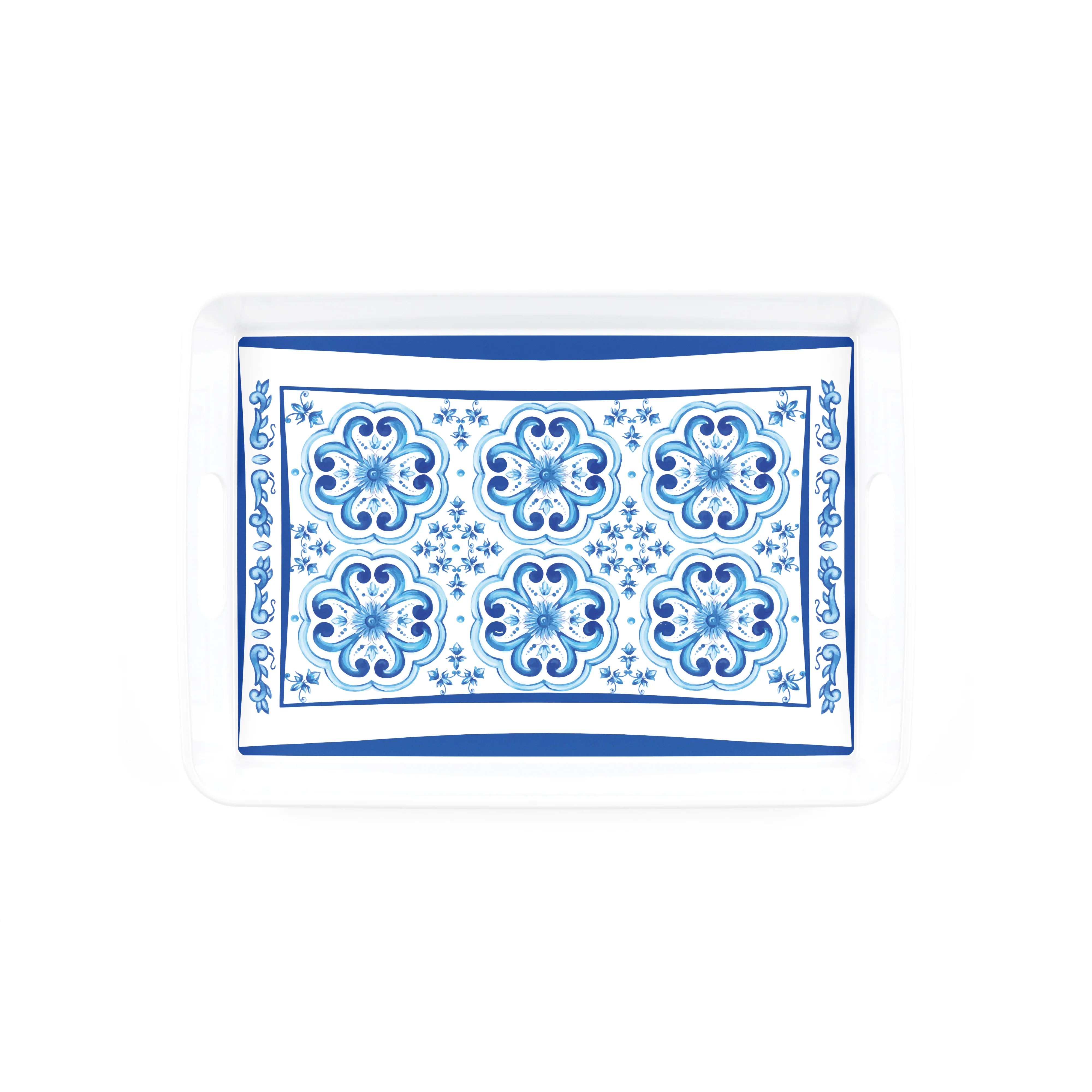 Guzzini Blues tray w/handles rectangle 47.7x34xh5.3 cm - Image 2