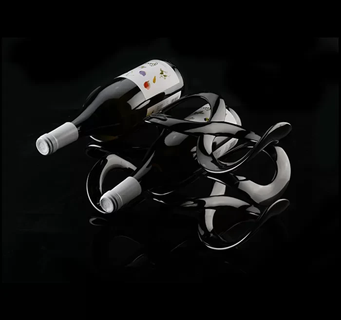 Guzzini Cuvee bottle holder black - Image 2