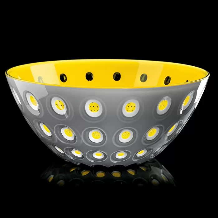 Guzzini Le Murrine bowl ø25 grey/yellow - Image 2