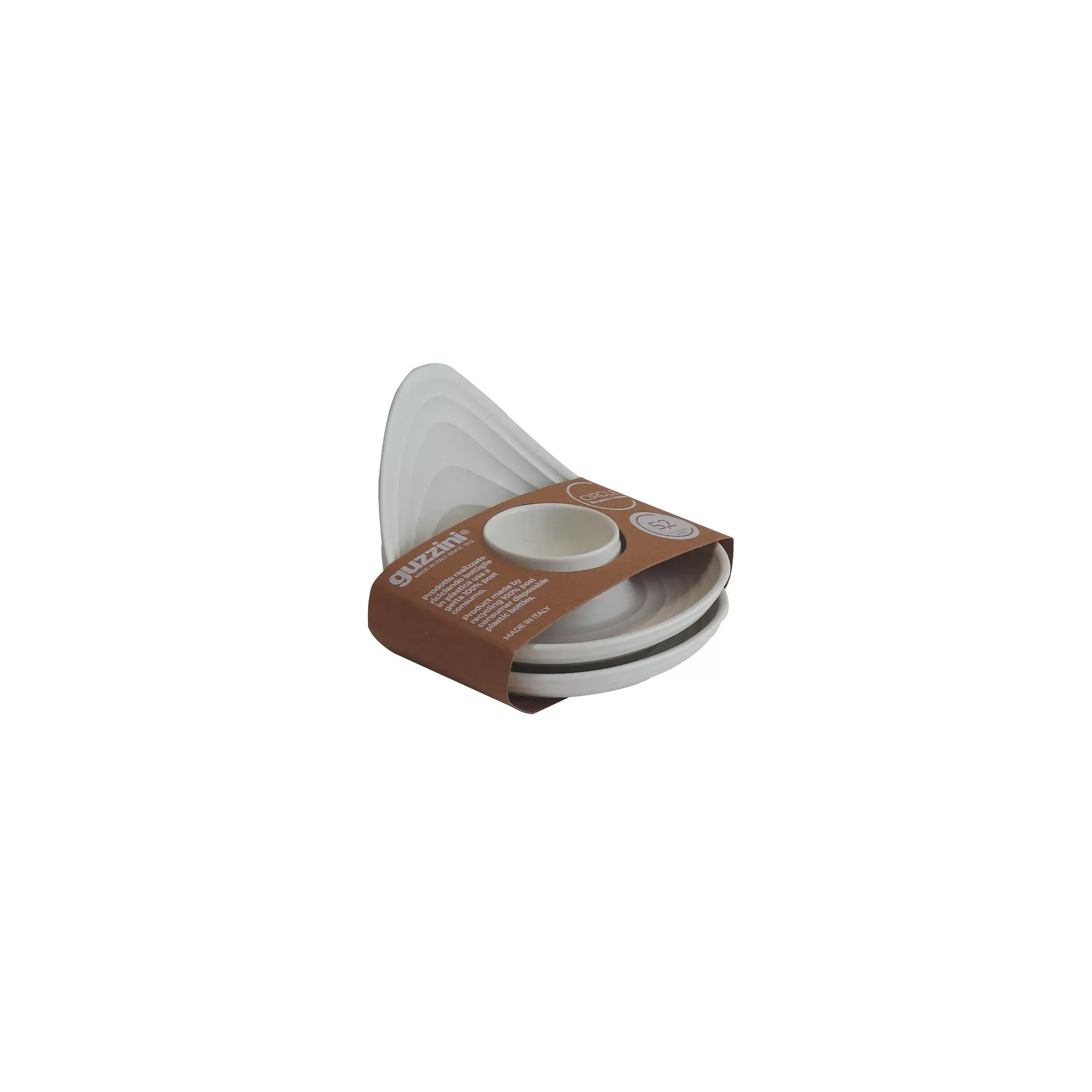 Guzzini Tierra set of 2 egg cups milk white - Image 2