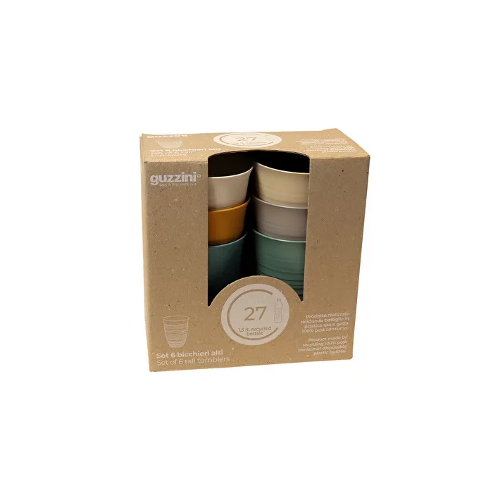 Guzzini Tierra set of 6 tumblers - Image 4