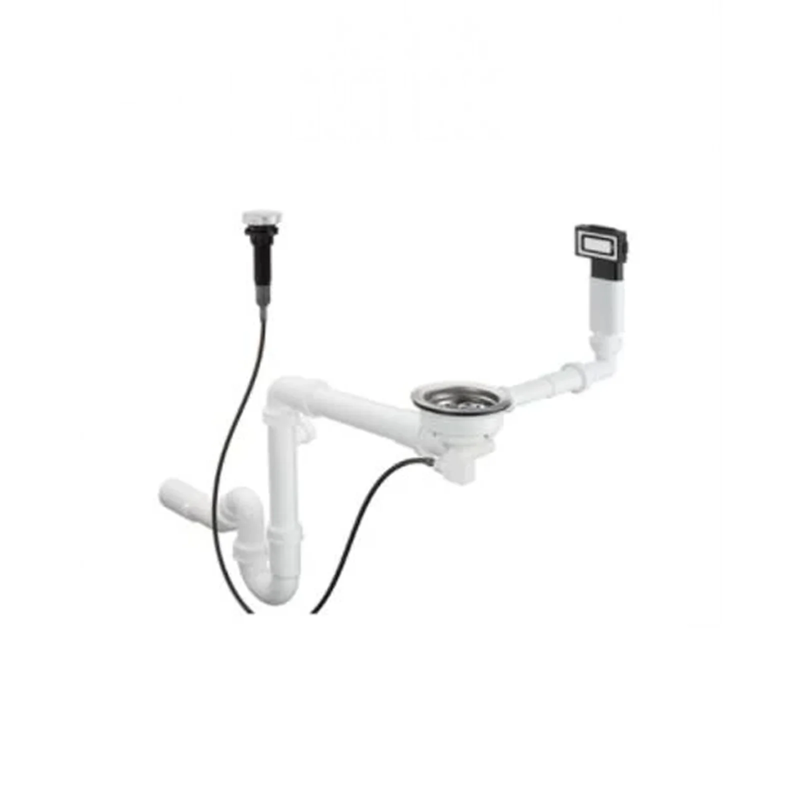 Hansgrohe Automatic waste and overflow set for sink 400/450 43930.009 - Image 3