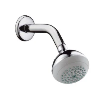 Hansgrohe Crometta 85 Green 1jet overhead shower with 27411.000 shower arm 28423.000 - Image 2
