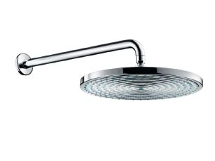 Hansgrohe Raindance S300 Air 1jet overhead shower with wall arm 27493.000 - Image 2