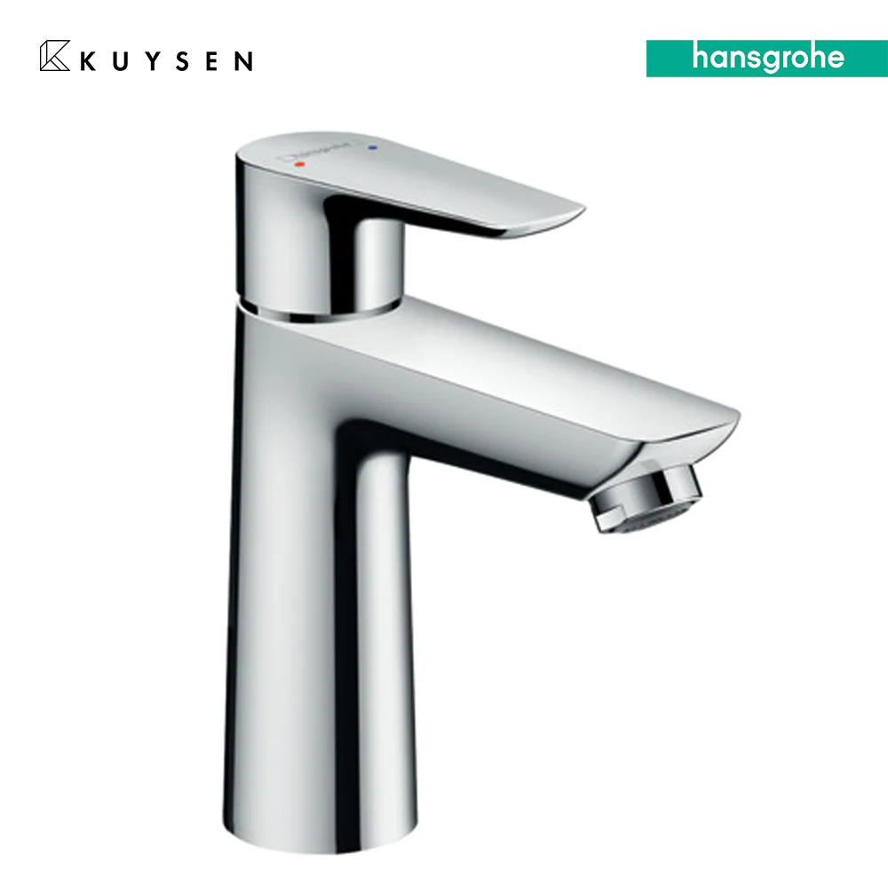 Hansgrohe Talis E Basin mixer 110 with pull rod waste set 71710.000
