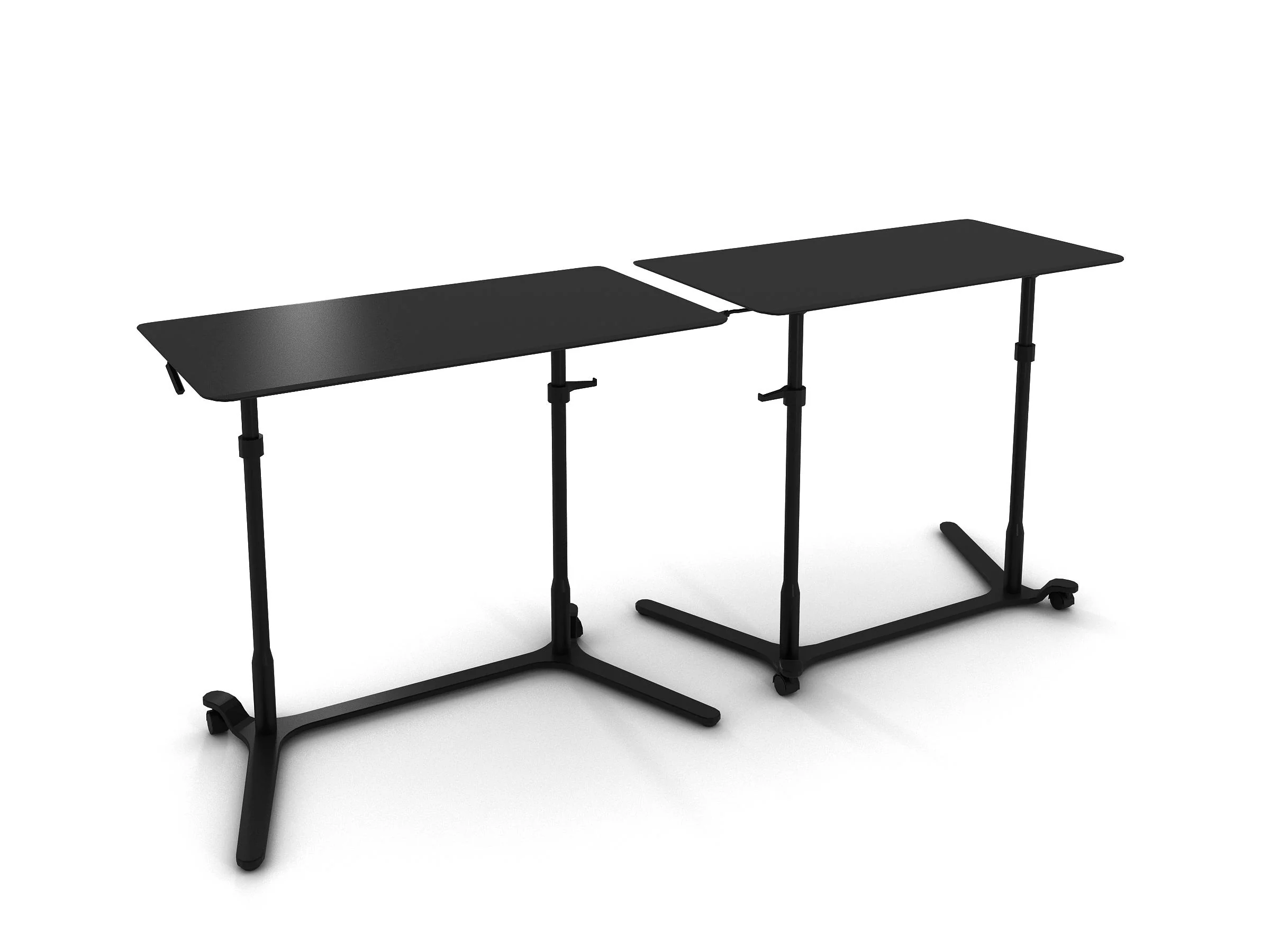Haworth Eddy Table with Height Adjustment ASYSEED-MATBLK