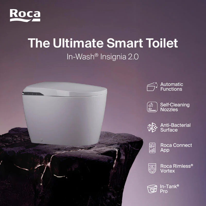 Roca In-wash Insignia 2.0 intelligent toilet A803146002 - Image 2
