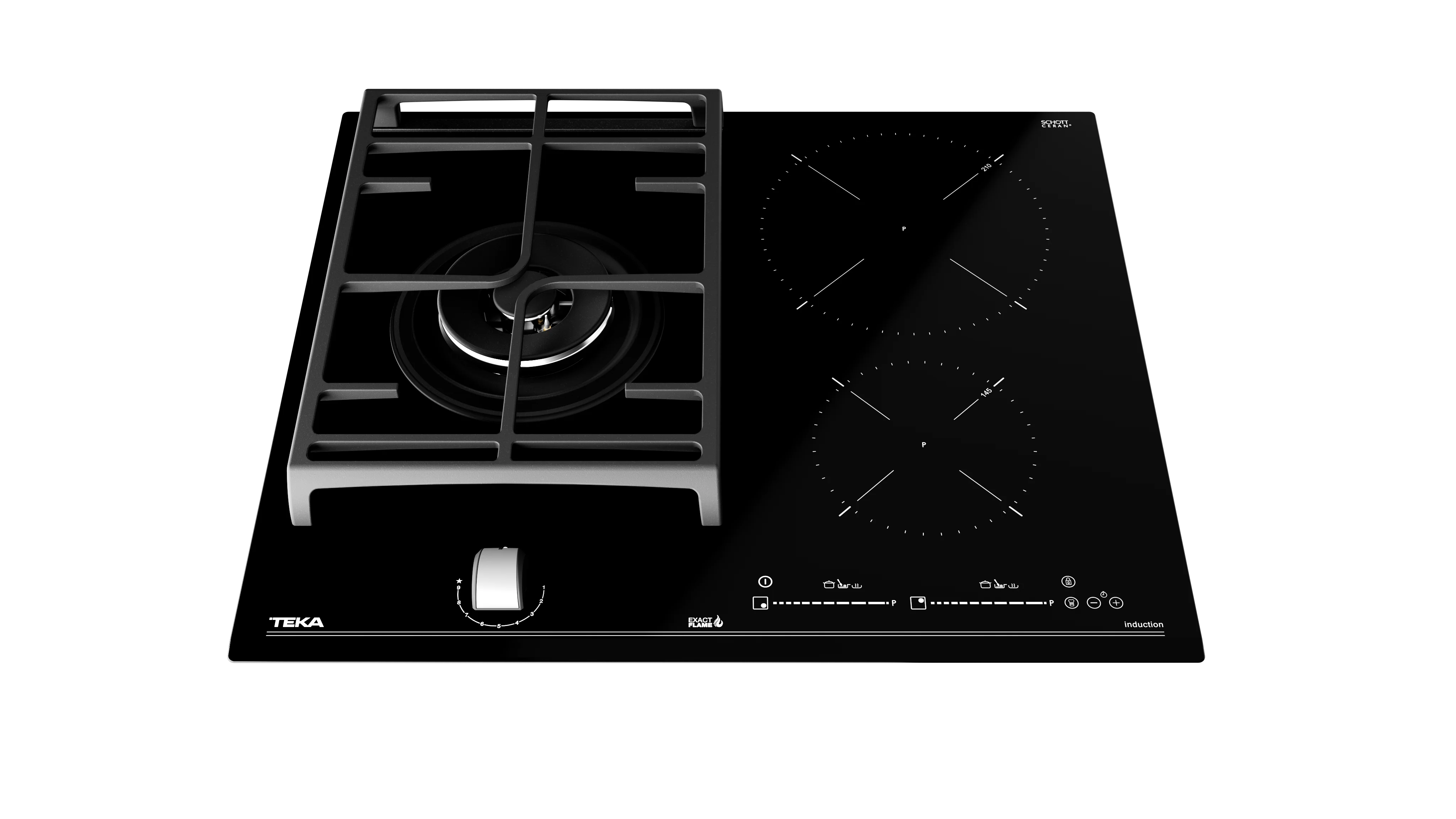 Teka JZC 63312 ABB BK (E2)  gas + induction 1125.70116 - Image 3