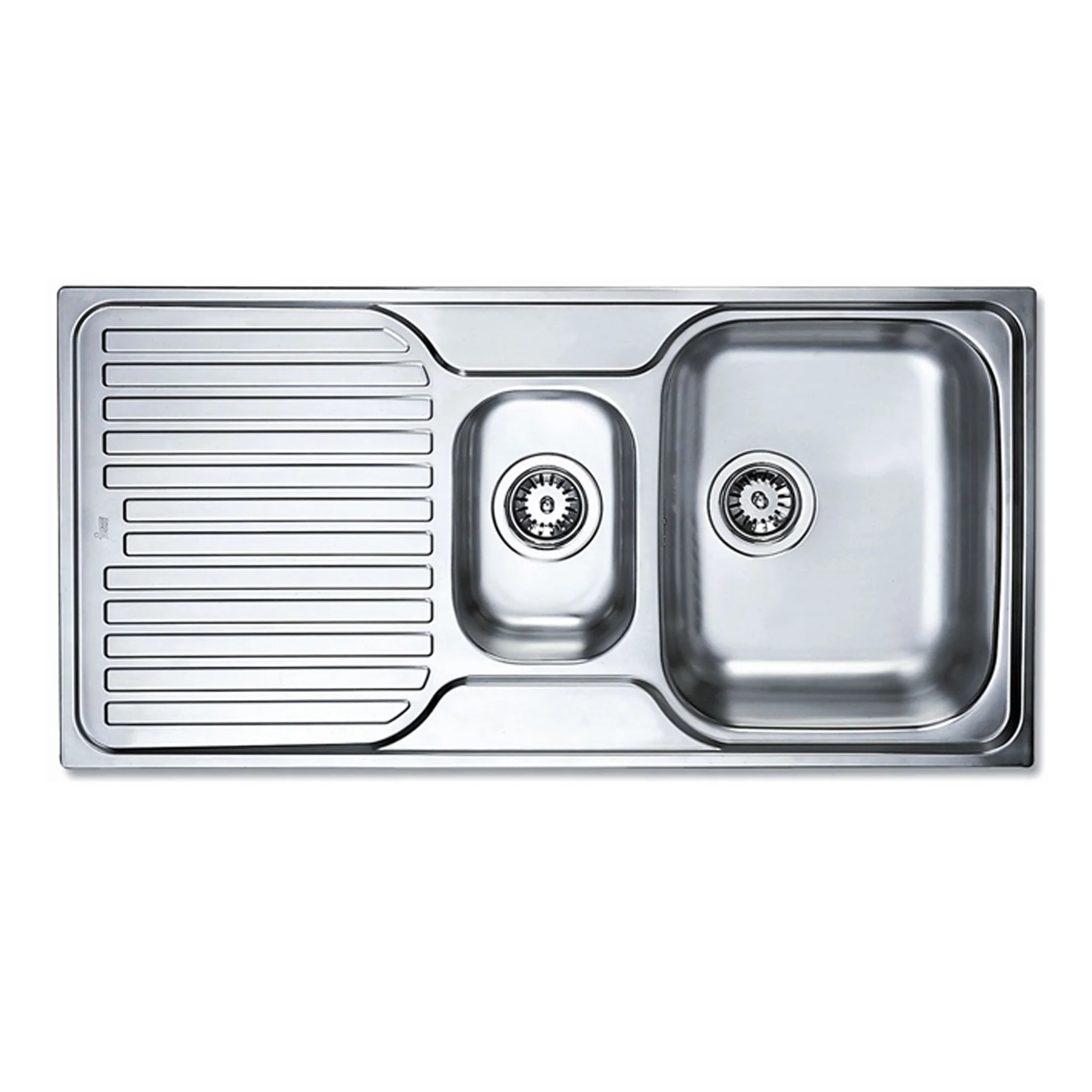 TEKA Noble Princess One and a Half Bowl w/ Left Drainboard Inset Sink 4012.7202.